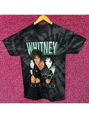 Whitney Houston I wanna Dance With Somebody tie dye Med